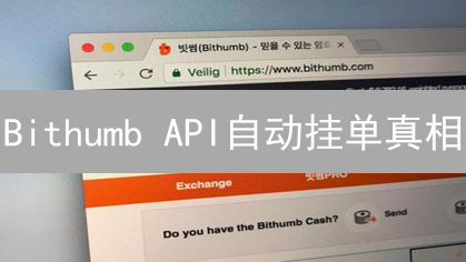Bithumb API自动挂单真相：新手也能玩转量化交易？