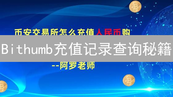 Bithumb充值记录查询秘籍：别错过这波羊毛！| 教程